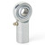 MHFR8Z-1 H Series 3 Piece Alloy Rod End, 8mm. Bore, M8x1.0 RH Female Thread