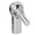 MXFR10S MX Series Alloy Loader Slot Rod End, 10mm Bore, M10X1.5 RH Female Thread, PTFE Lined  