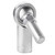 KFL4TS K Series 3 Piece Carbon Rod End, 1/4in. Bore, 1/4in.-28 LH Female Thread, PTFE Lined  