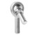 KMR6-7TS K Series 3 Piece Carbon Rod End, 3/8in. Bore, 7/16in.-20 RH Male Thread, PTFE Lined  