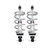 LK01-GMT05 Lowering Kit, 99-06 Silverado/Sierra 1500 2WD, Short Bed