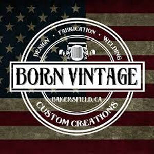 BORN VINTAGE HOT RODS logo