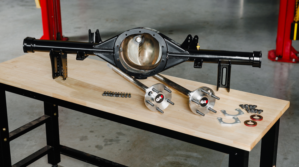 Hot Rod, Street Rods & Truck triangulated 4-bar rear suspension