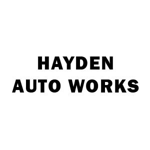 HAYDEN AUTO WORKS logo