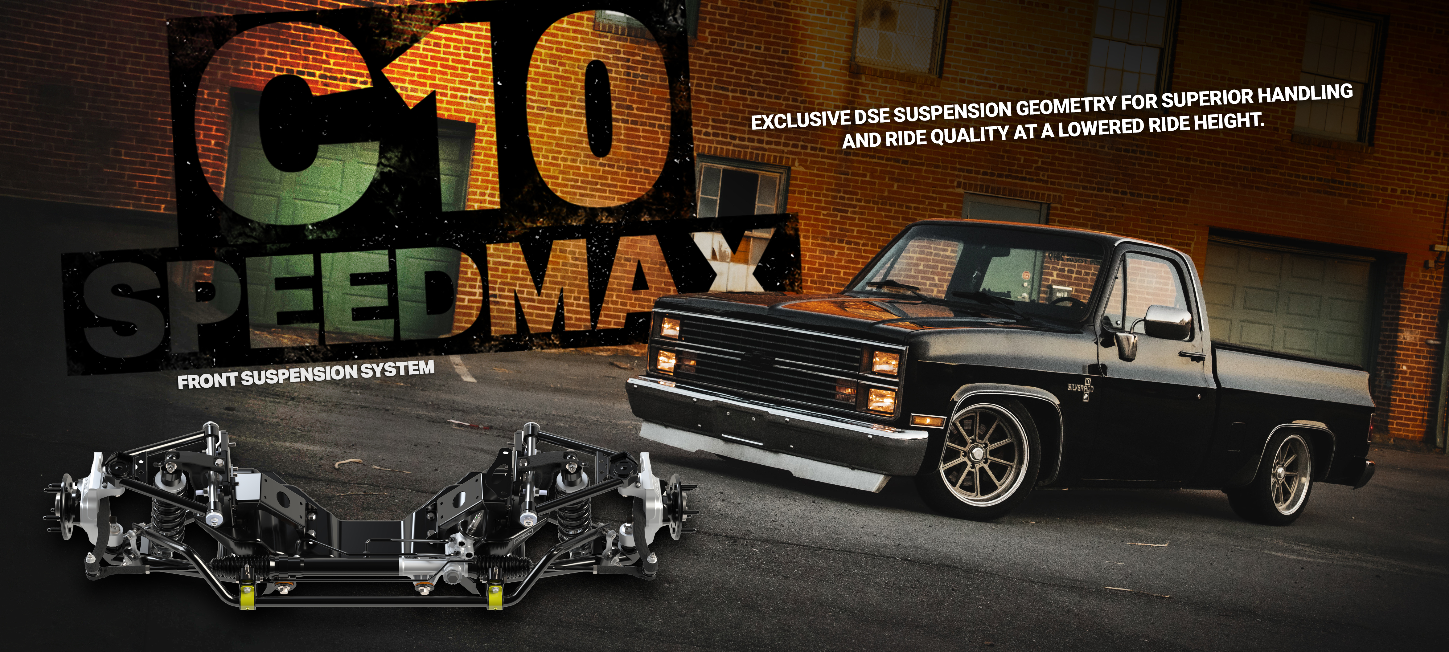 Chevrolet C10 SpeedMax Front Suspension System