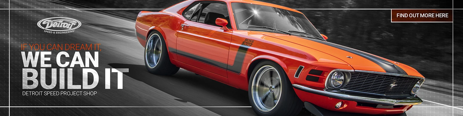 Build your dream car with Detroit Speed