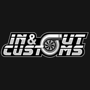 IN AND OUT CUSTOMS logo