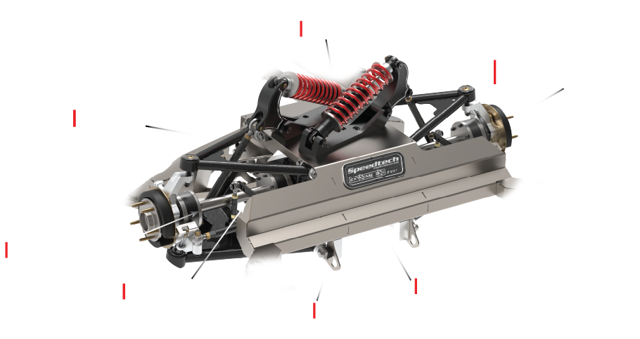 Speedtech IRS Independent Rear Suspension Infographic