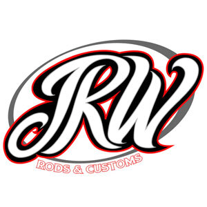 JRW RODS AND CUSTOMS logo