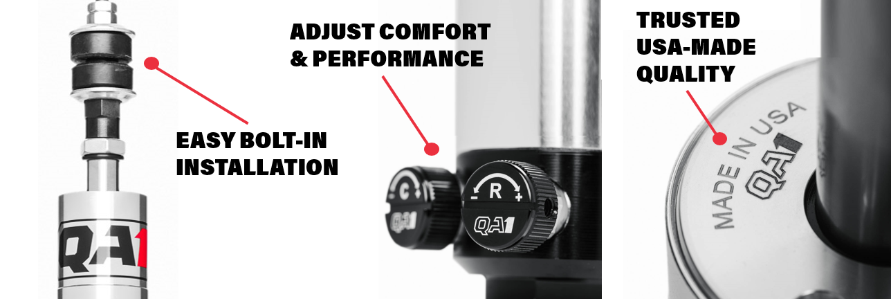 QA1 Stocker Star Shock Adjustable TS601 QA1 Stocker Star Shock Adjustable TS601