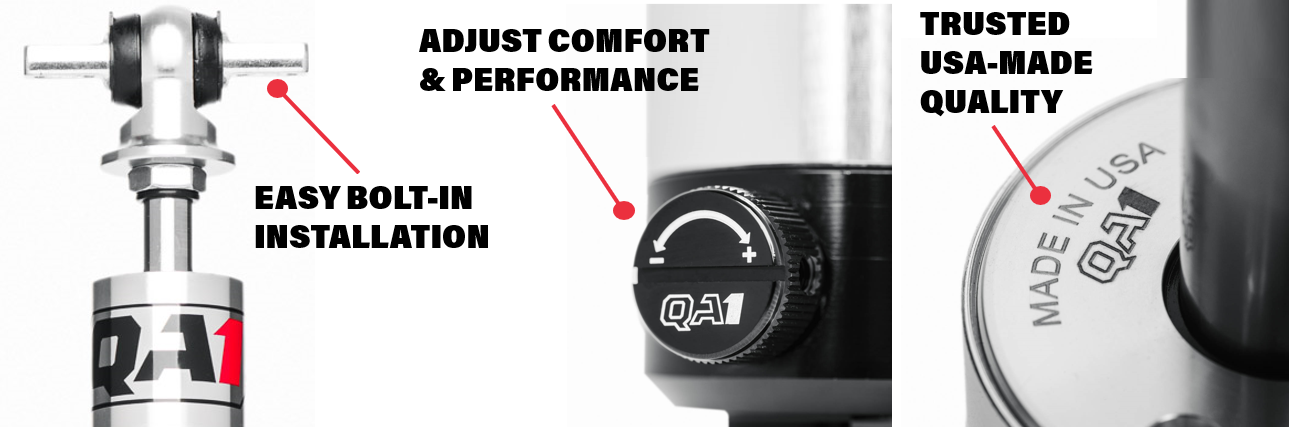 QA1 Stocker Star Shock Adjustable TS702 QA1 Stocker Star Shock Adjustable TS702