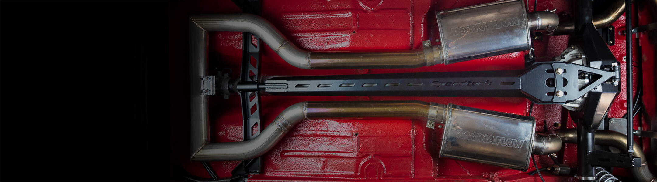 Torque Arm Rear Suspension under car
