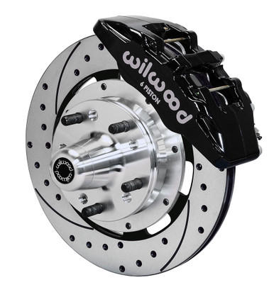Wilwood Front Brake Kit, 70-73 Mustang Drum Spindle, 12.19