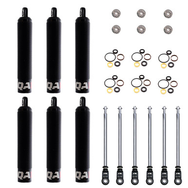 underslowjams 7インチvinyl ' Prime Shock ' 6Q7R-DRY-6PK 6Q Adjustable Dry Shock Six Pack, Twin Tube