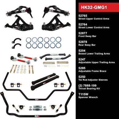 QA1 HK32-GMB5 Level 2 Full Vehicle Handling Kit 94-96 GM B-Body W/O Shocks main image 0