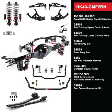 HK43-GMF2RN Level 3 Handling Kit with Narrowed 9in. Housing, 70-74