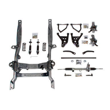 Detroit Speed Bare Hydroformed Subframe - Double Adjustable Shocks