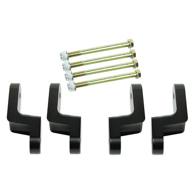 ハイロースイングラック、クルット、エンジョイウォーカープリモ、ダンボ Detroit Speed Offset Shackle Set 040901DS - Detroit Speed
