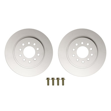 Detroit Speed 13 in. Front Brake Rotors - Dual Bolt Pattern (5 x 5