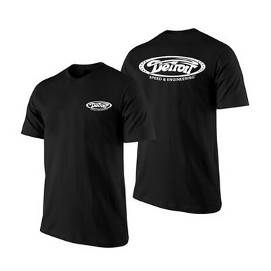 Detroit Speed & Engineering Black Logo T-Shirt - XL
