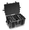 B&W Type 6800 Outdoor Case – Black, with Wheels