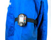 A compact RKI Instruments GasWatch 3 single-gas monitor designed for detecting carbon monoxide (CO). The device features a bright yellow backlit digital display showing gas concentration in parts per million (ppm), with easy-to-read indicators for battery life and mode. The monitor has a durable black casing, labeled with "RKI" and "GW-3," and includes an alligator clip for convenient attachment to safety equipment. Ideal for industrial and safety applications.