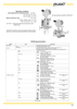 Mechanical construction details for the Aplisens APR-2000ALW differential pressure transmitter including housing dimensions, process connections, and wetted materials.