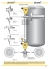 Remote diaphragm seal and capillary configuration options for the Aplisens APR-2200 differential pressure transmitter.