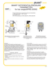 Aplisens APRE-2000G datasheet overview showing low-range differential pressure transmitter design and gas measurement applications.