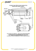 Ordering information page showing APIS mounting set codes, material options, and actuator standard references.