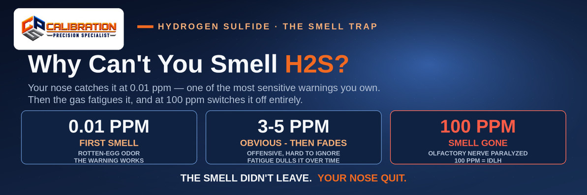 Why Can't You Smell Hydrogen Sulfide? Olfactory Fatigue Explained