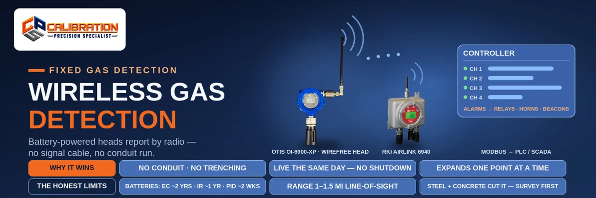 Wireless Gas Detection: Benefits, Limits, and When to Use It