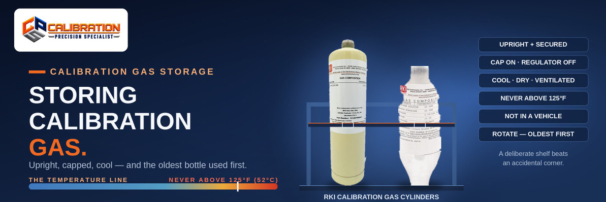 How to Store Calibration Gas Cylinders