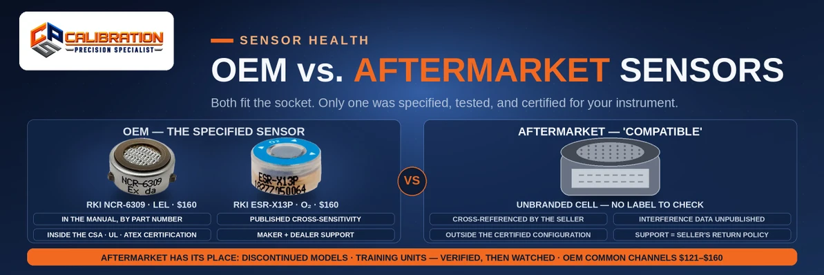 OEM vs. Aftermarket Gas Detector Sensors: What Are You Really Buying?