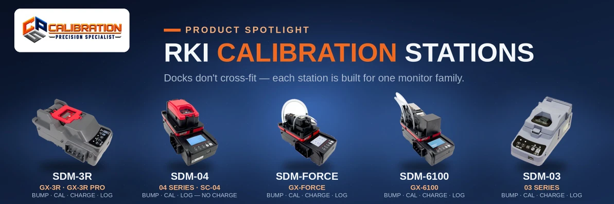 RKI Calibration Stations: Which Docking Station Does Your Monitor Need?