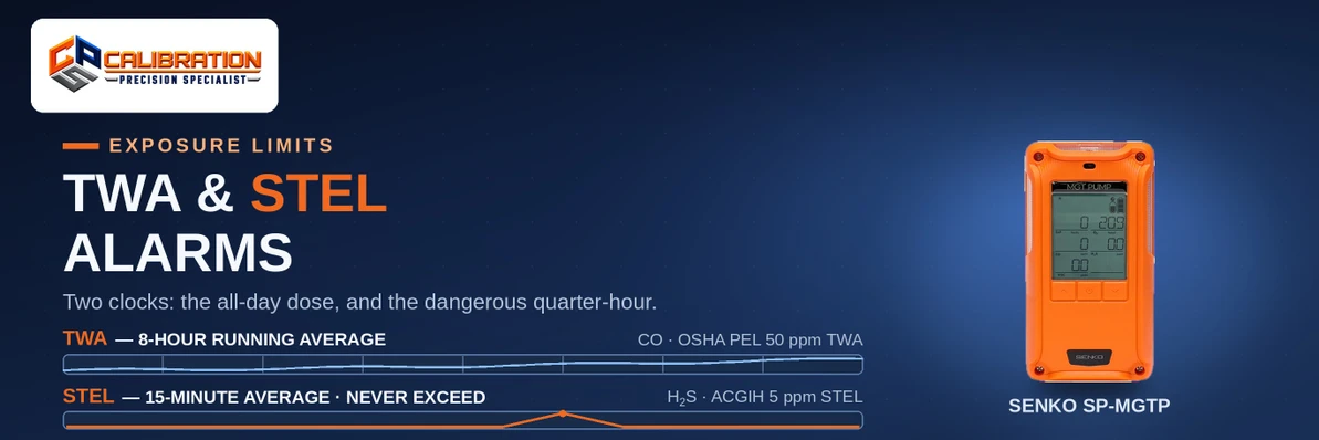 What Are TWA and STEL Alarms? Exposure Limits Explained