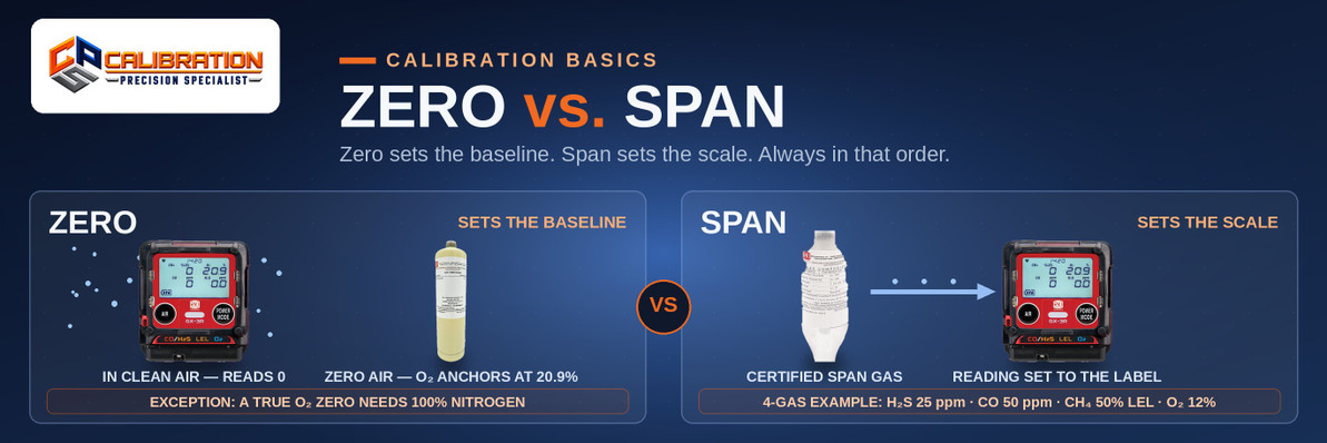 Zero vs. Span Calibration: What's the Difference?
