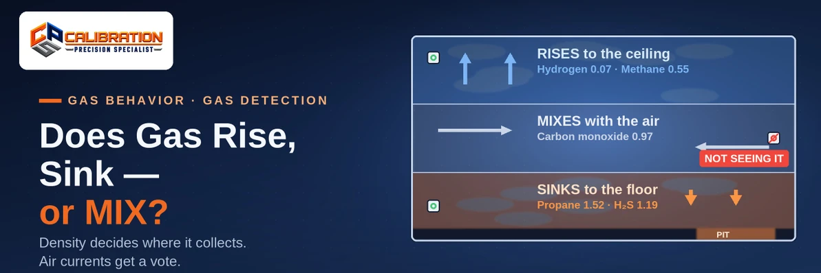 Where Does Gas Go When It Leaks? Does It Rise, Sink, or Mix?
