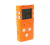 Angled side view of SENKO SP-MGT Multi-Gas Detector with orange casing and digital display screen