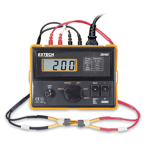 Extech 380460 – Precision Milliohm Meter (110V)