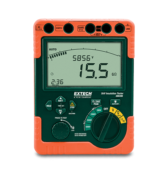 Extech 380395 – High Voltage Digital Insulation Tester (110V)