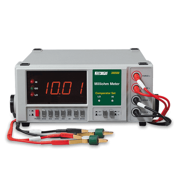 Extech 380560 – High Resolution Precision Milliohm Meter (110VAC)