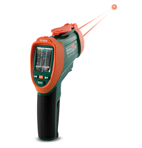 Extech VIR50 – Dual Laser IR Video Thermometer