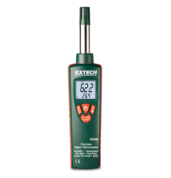 Extech RH490 – Precision Hygro-Thermometer