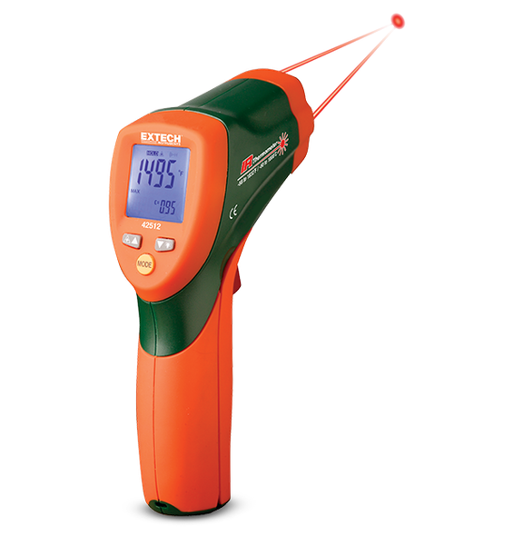 Extech 42512 – Dual Laser InfraRed Thermometer