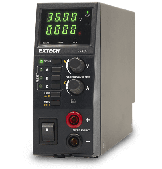 Extech DCP36 – 80W Switching Mode DC Power Supply