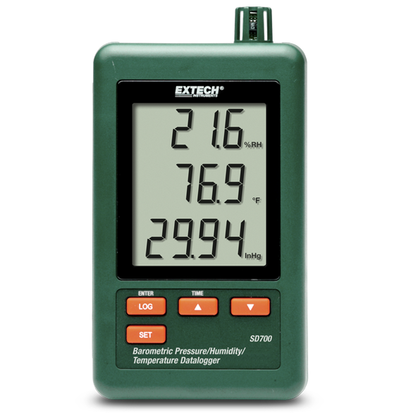 Extech SD700 – Barometric Pressure/Humidity/Temperature Datalogger
