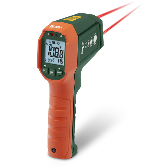 Extech IR320 – Dual Laser IR Thermometer