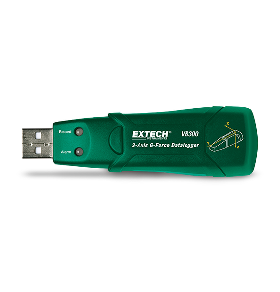 Extech VB300 – 3-Axis G-Force USB Datalogger