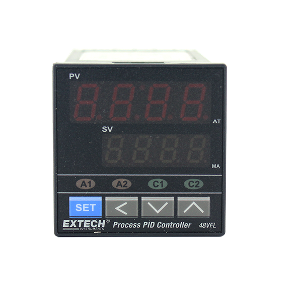 Extech 48VFL11 – 1/16 DIN Temperature PID Controller with One Relay Output